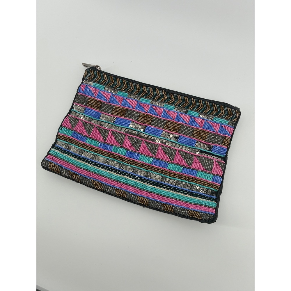 Boho Festival Sequin Pouch
